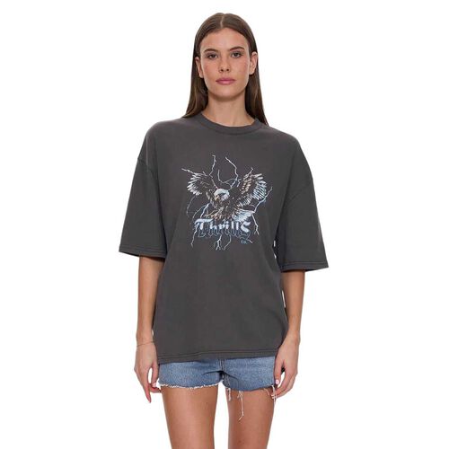 Thrills Run For The Hills Oversized Tee